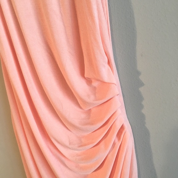 Pastel Tank Dress Racerback Ruched Stretch Bodycon - Picture 2 of 8